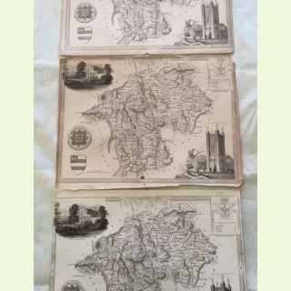 3 Maps of Westmorland.