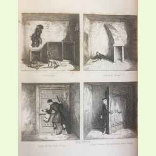 Bentley's Miscellany. Jack Sheppard's Life & other tales. Illustrated by George Cruikshank.