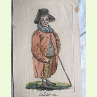 Sammy Grice 1744-1821. of Chester (Eccentric Character)